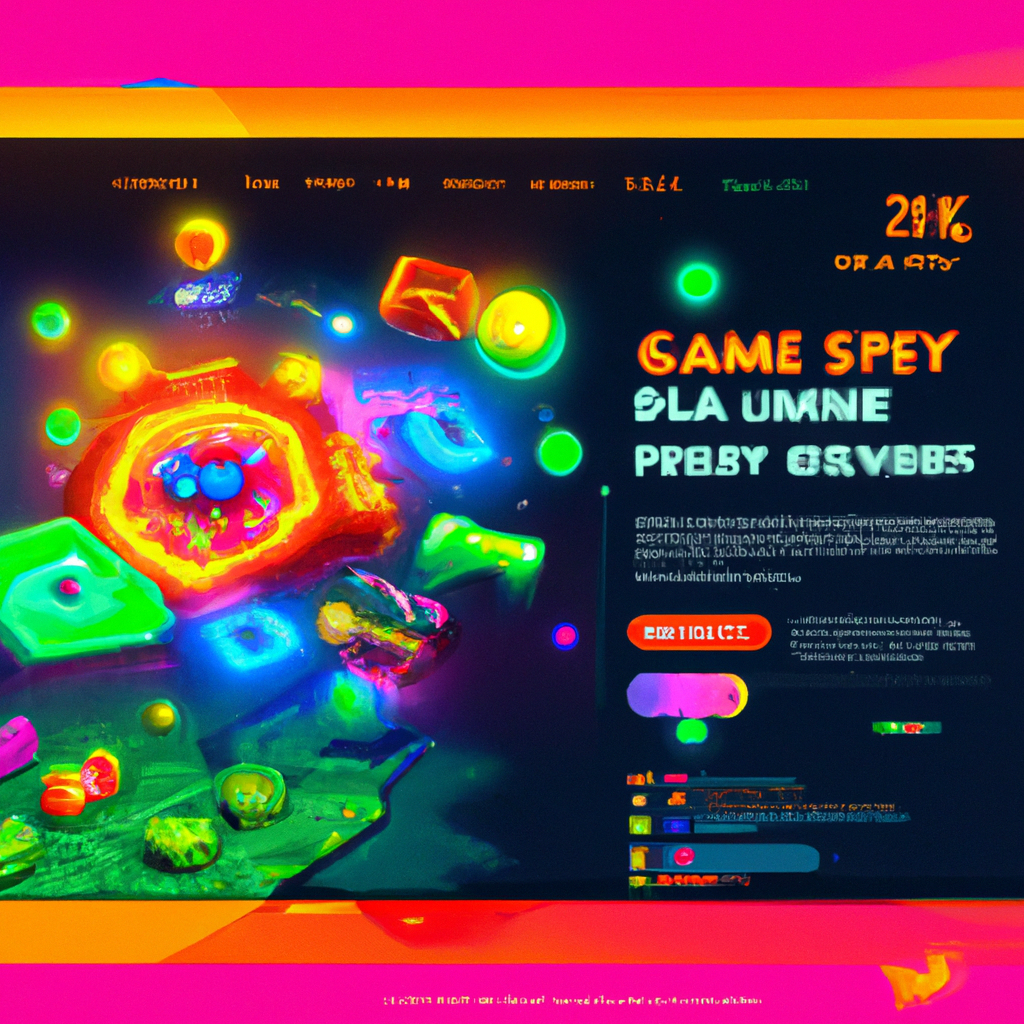 Gameplay snapshot with HUD badges and neon overlays