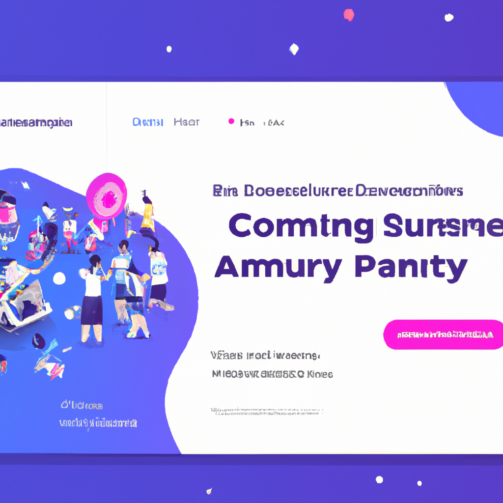 Community event with brackets and HUD overlays